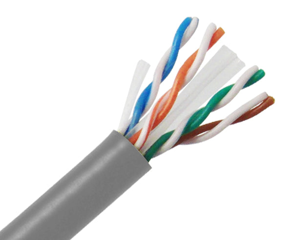 1000FT CAT6 Riser Bulk Ethernet Cable - CMR UL Listed, Solid Copper UTP, 24 AWG - High-Speed Internet & Network Installation for Home, Office & Data Centers