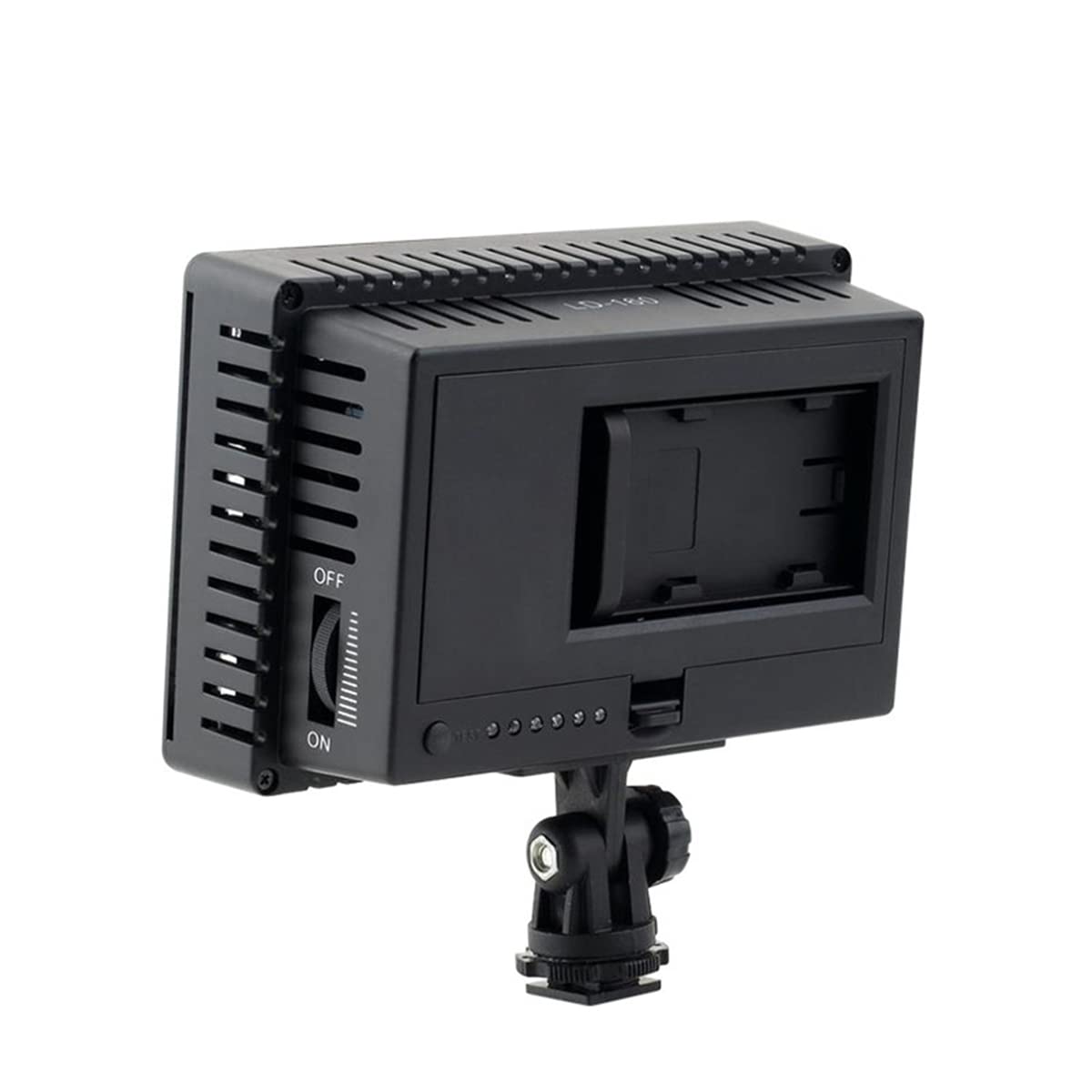 Josenidny 160 LED Photography Light - 5600K Daylight Balanced, 16-Level Dimmable Continuous Lighting for Studio, YouTube, Portrait & Product Photography
