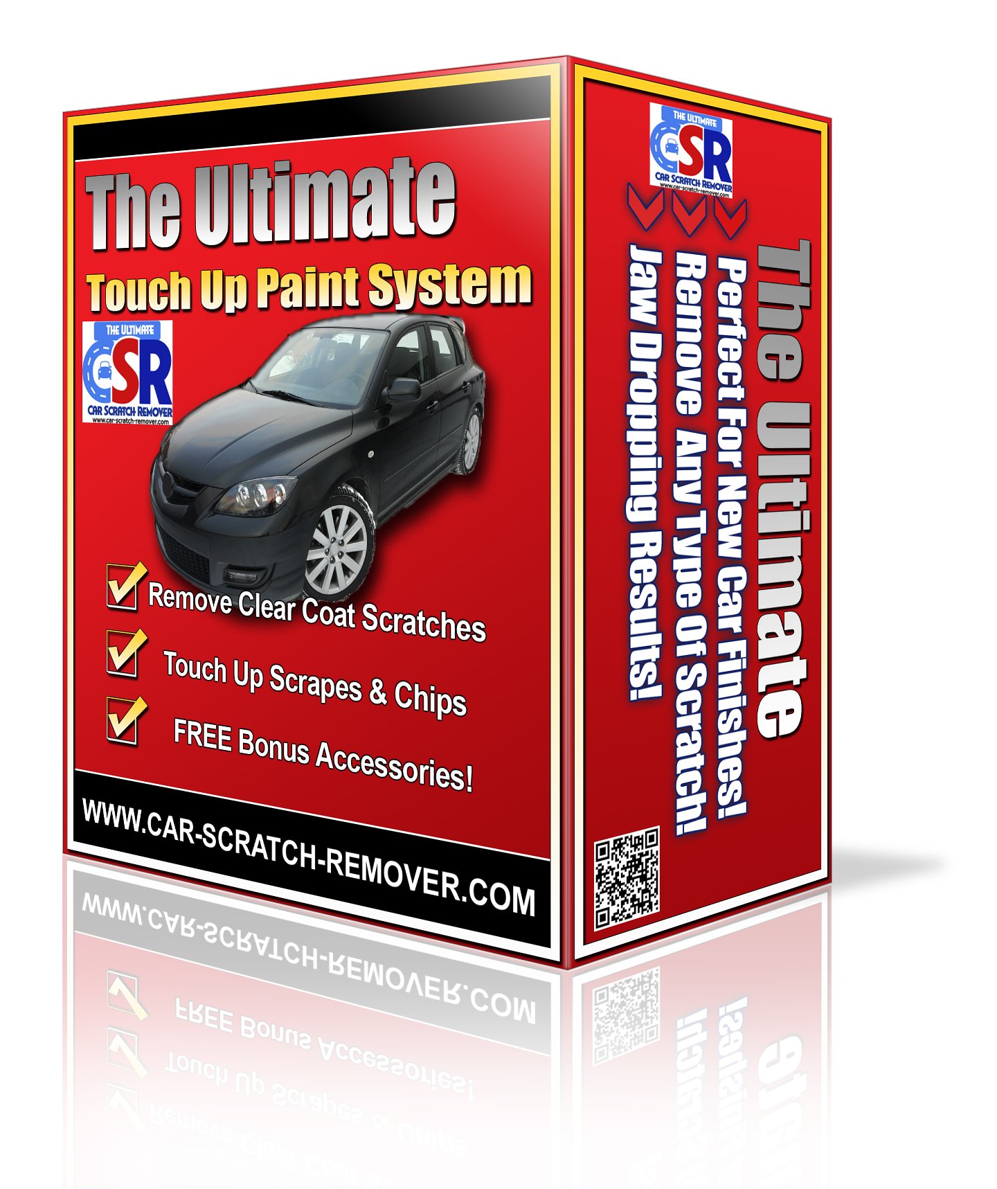 Premium Touch Up Paint Kit for Cars - Scratch & Chip Repair - Easy DIY Auto Paint Pen & Brush Set - Perfect for Vehicles, Motorcycles & Home Appliances