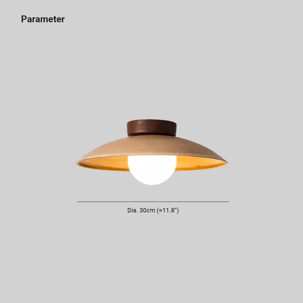 Modern Spherical Warm White Ceiling Light Fixture - Perfect for Hallways, Corridors & Entryways - Dimmable LED Lighting for Home & Office