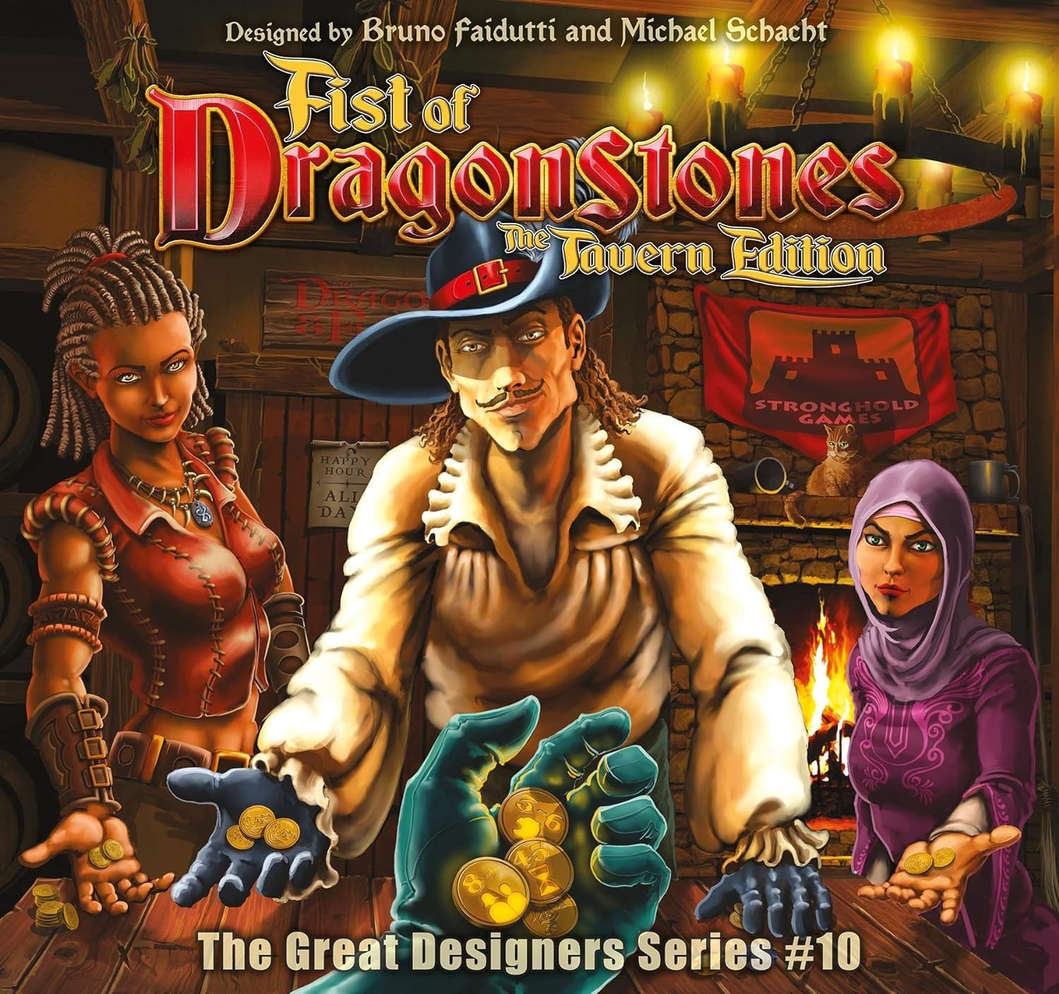 Stronghold Games Fist of Dragonstones Tavern Edition - Strategic Board Game for Adults & Teens - Perfect for Game Nights & Family Gatherings