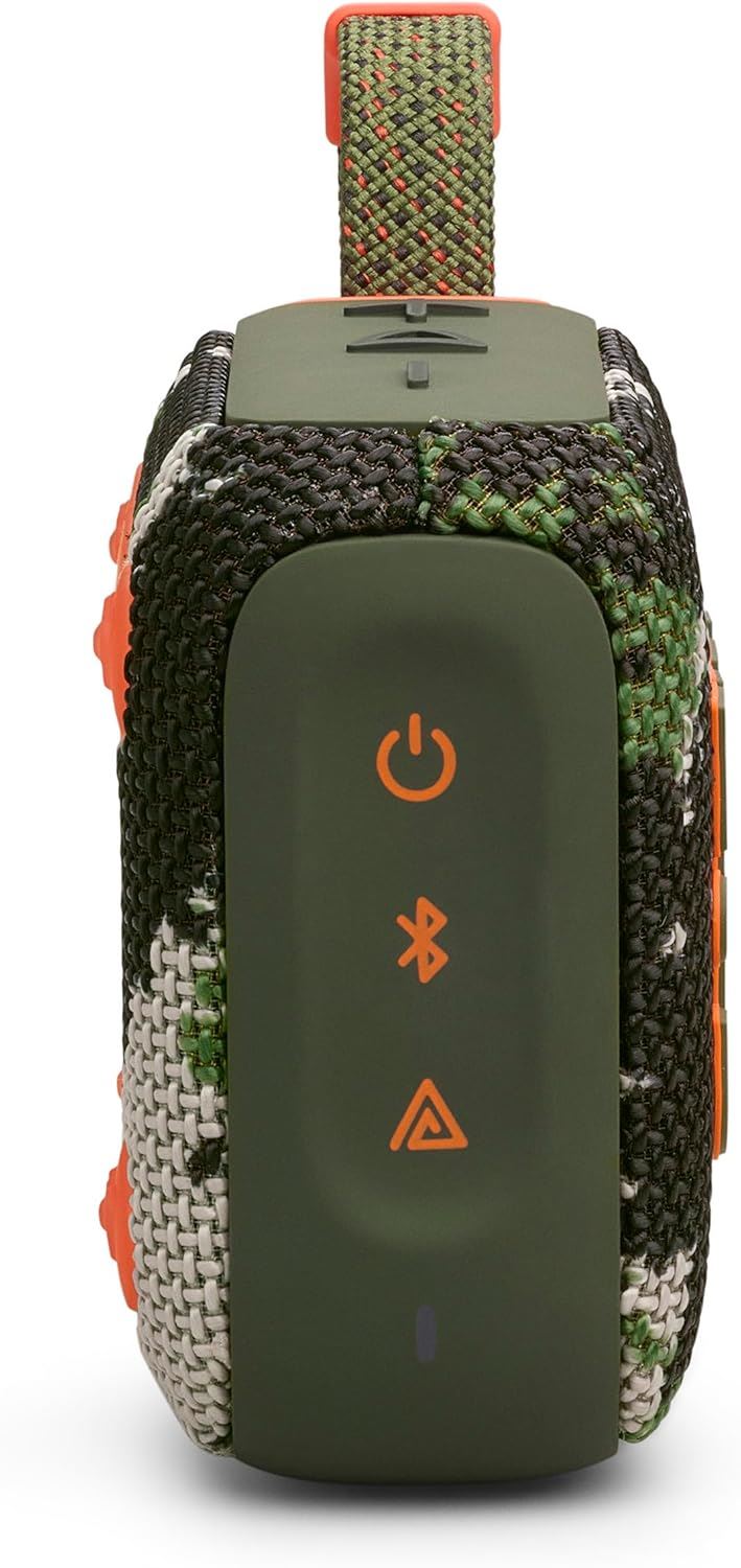 JBL Go 4 Portable Bluetooth Speaker - Waterproof Wireless Speaker with 10 Hours Playtime, Rich Bass & IP67 Rating - Perfect for Outdoor Adventures, Beach, Pool & Travel