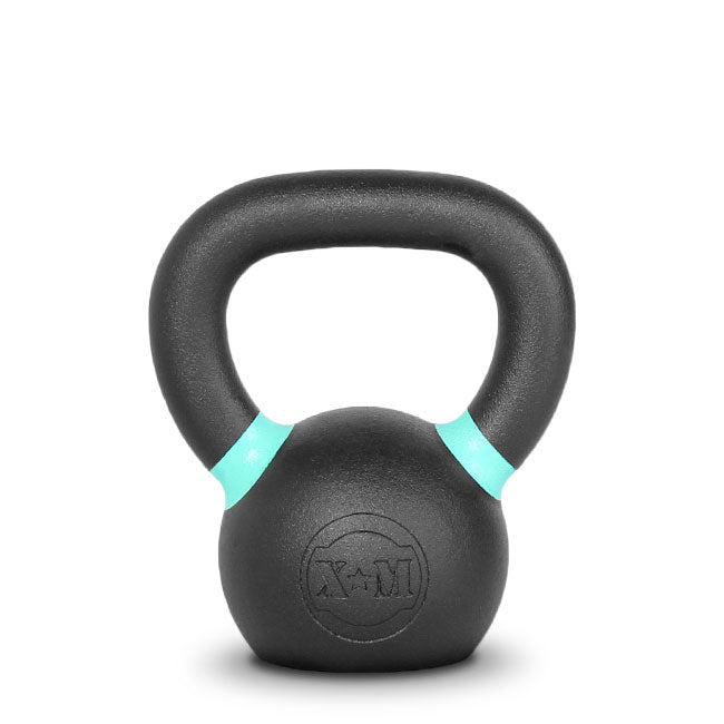 XM FITNESS 6kg Cast Iron Kettlebell - Premium Home Gym Equipment for Strength Training & CrossFit Workouts