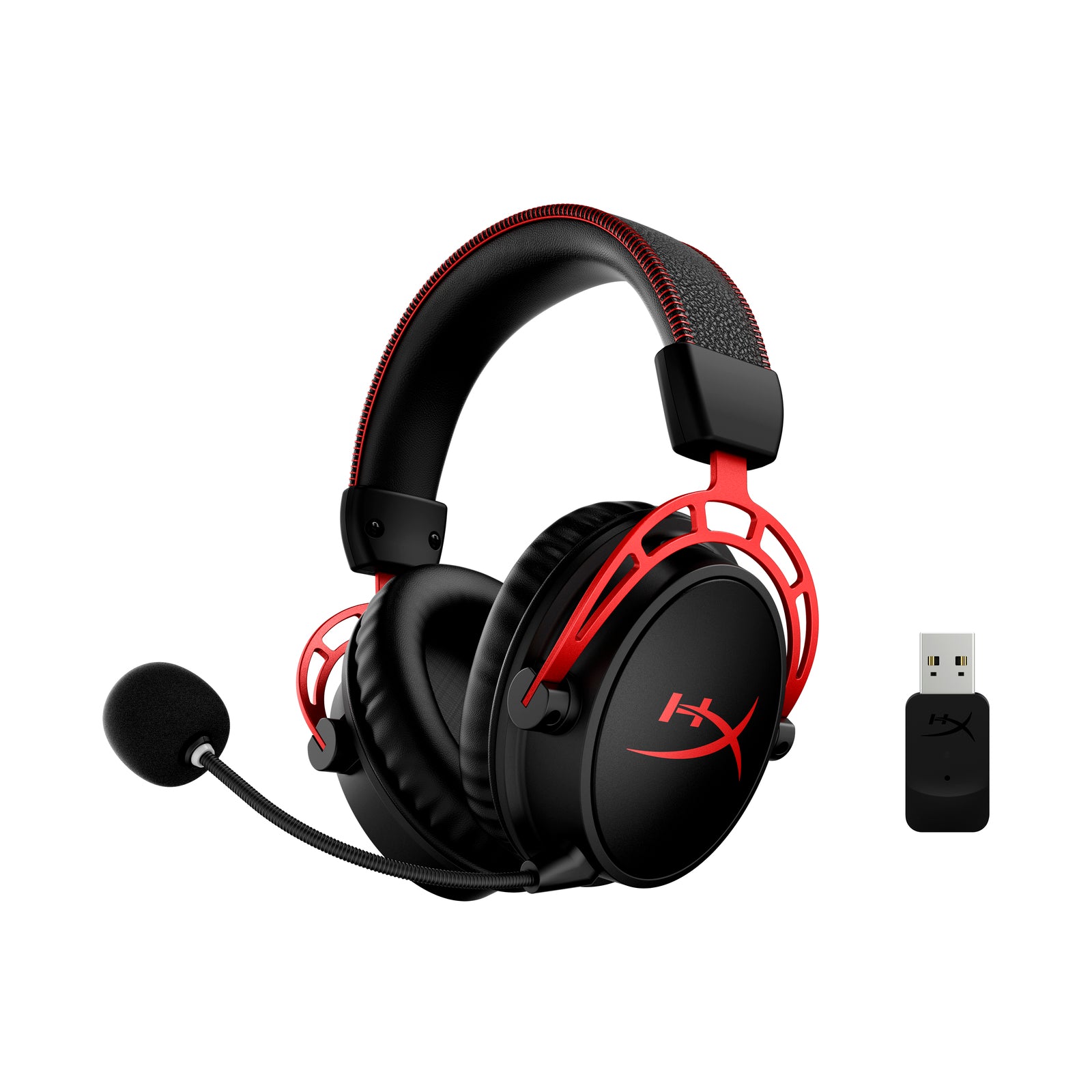HyperX Cloud Alpha Wireless Gaming Headset - Pro Surround Sound for PC, PS5, Xbox - Noise Cancelling Mic - Perfect for FPS, Streaming & Competitive Gaming