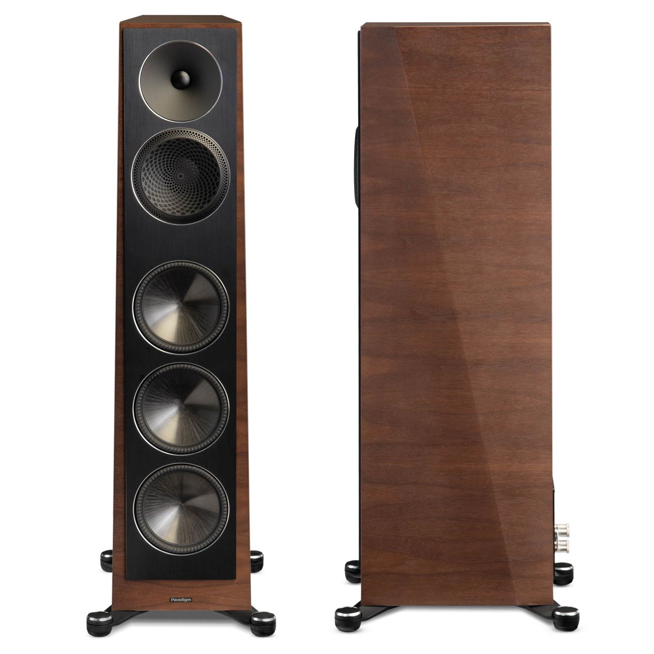 Paradigm Founder 100F High-End Floorstanding Speakers - Premium Home Audio System for Music & Movie Theater Experience