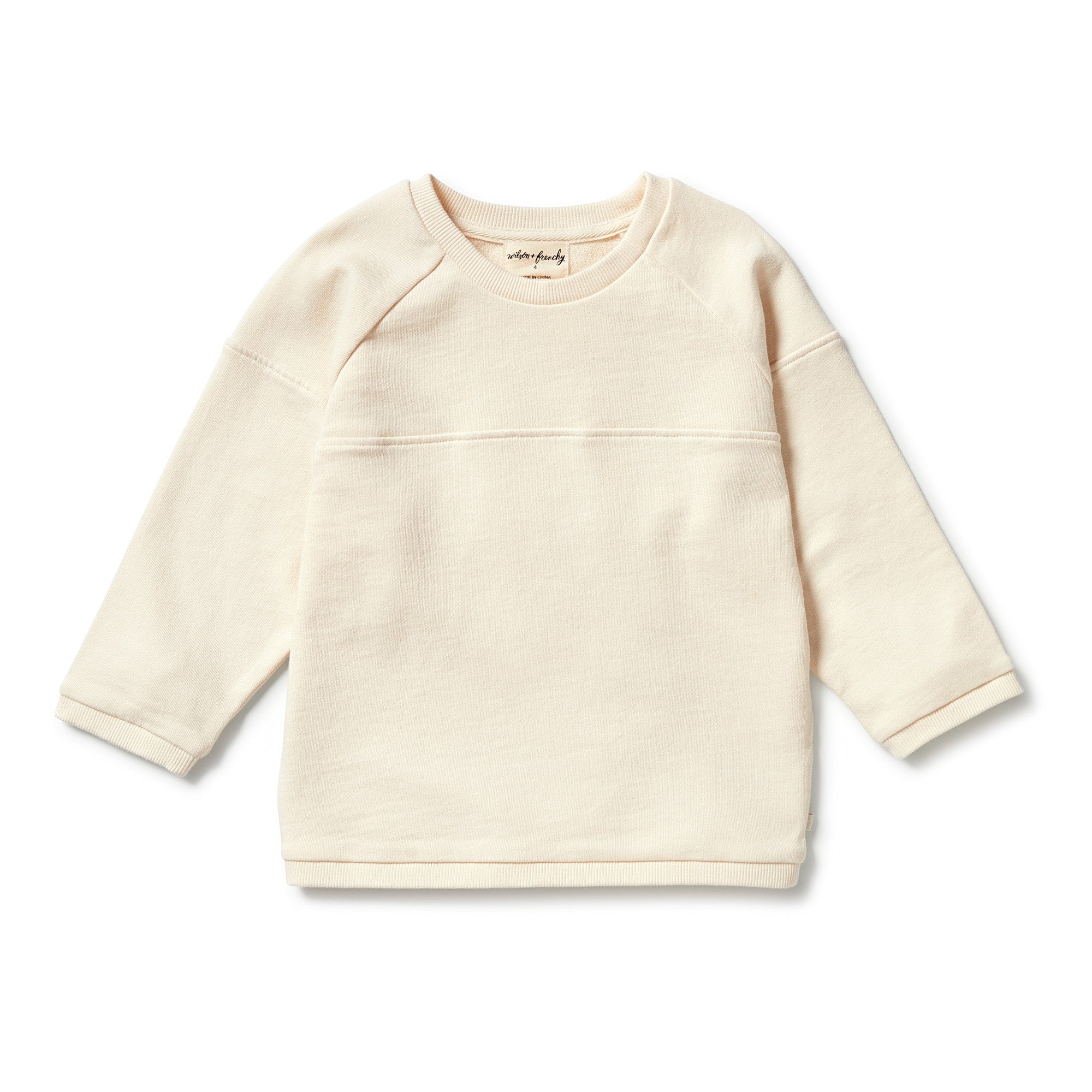 Organic Cotton Terry Spliced Sweatshirt for Women - Soft Breathable Pullover Hoodie - Perfect for Yoga, Gym & Casual Wear