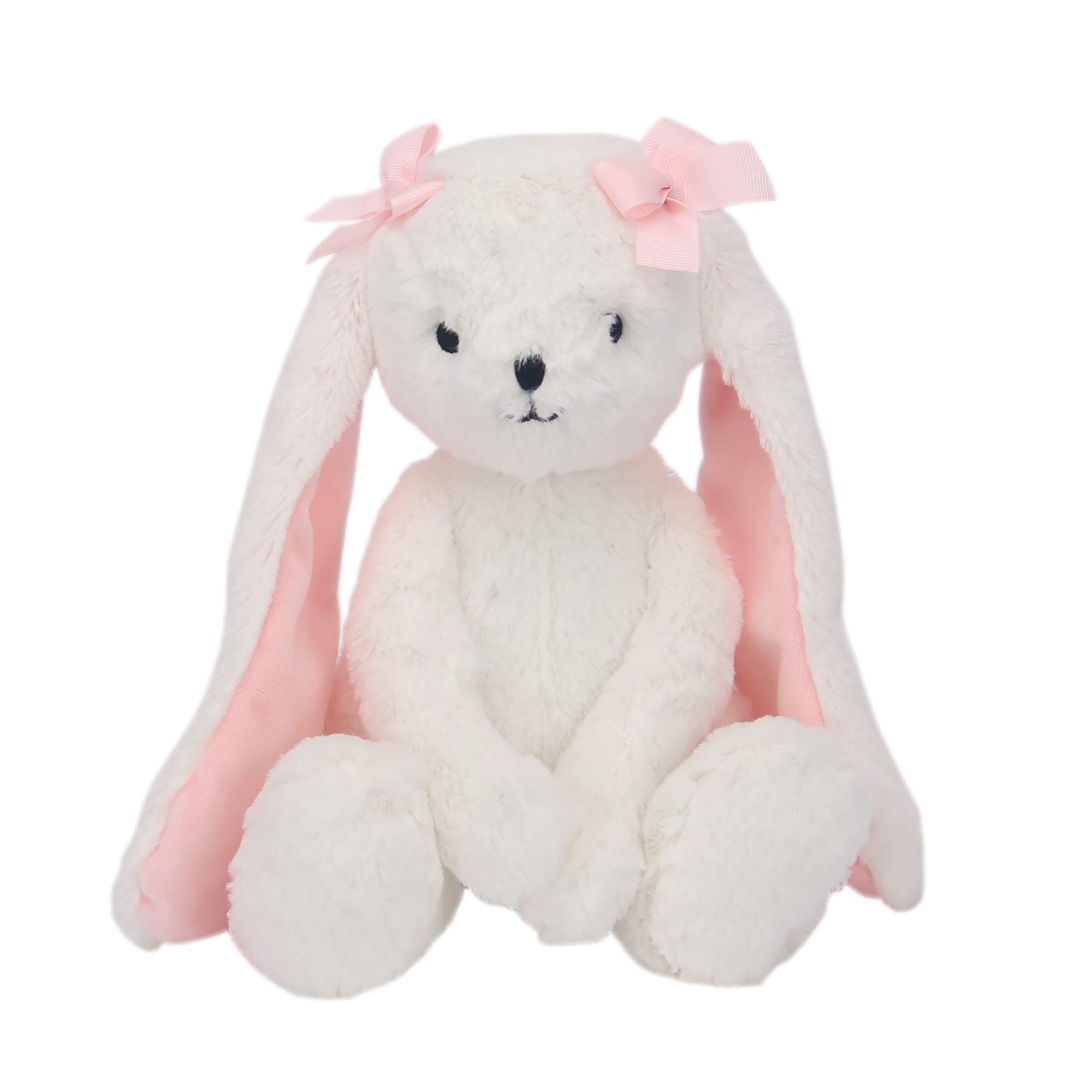 Lambs & Ivy Pink and White 5-Piece Luxury Baby Gift Set - Perfect for Newborns, Infants, Baby Showers & Christening Gifts