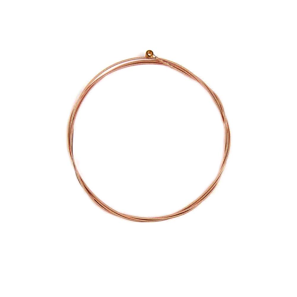5-Pack Acoustic Guitar Low E Strings - Balanced Light Tension, Rust-Resistant Brass Wound for Warm Tone (E-6th) | Perfect for Beginners & Professional Guitar Players