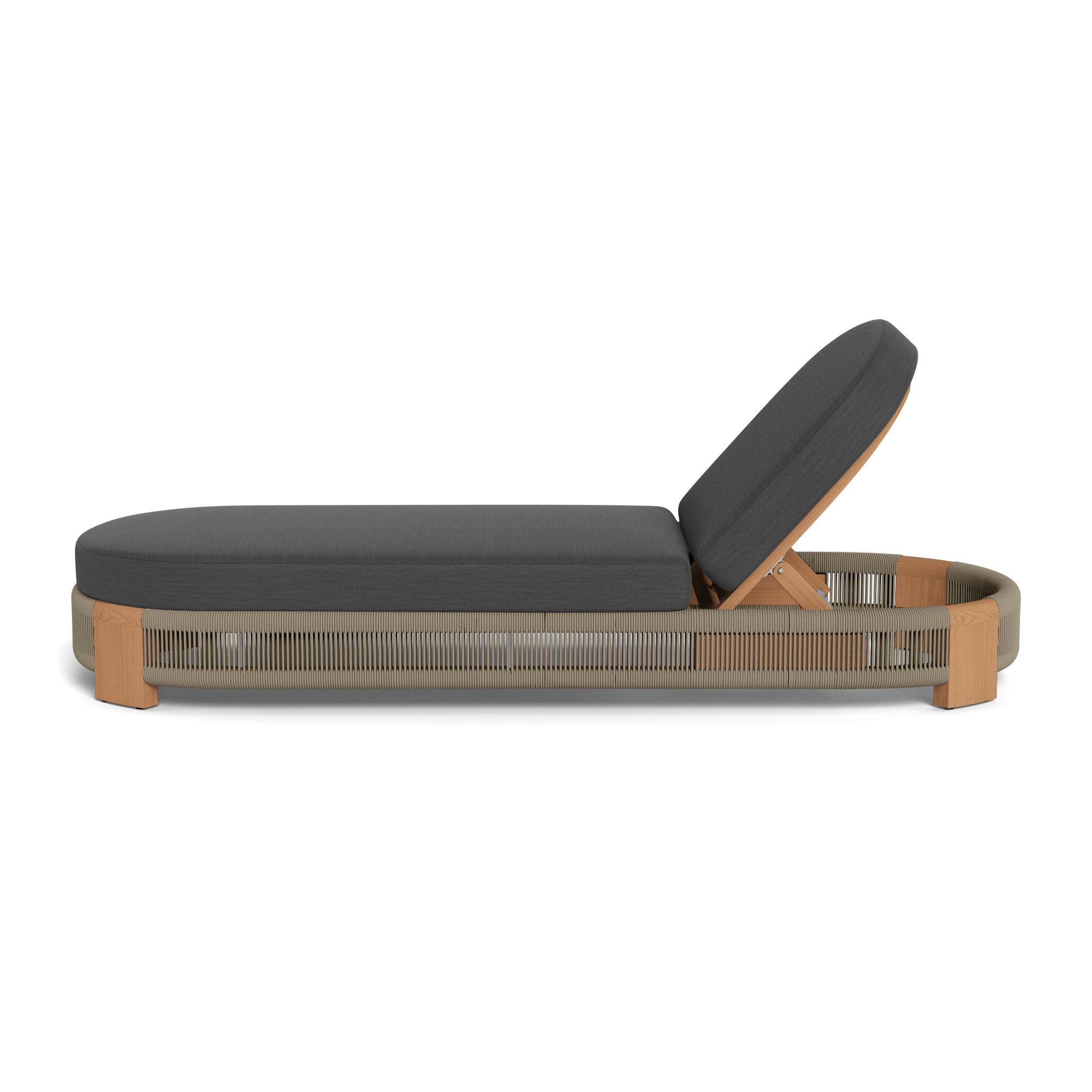 Premium Teak Wood Sun Lounge Chair - Outdoor Patio Furniture for Poolside, Beach, and Garden Relaxation