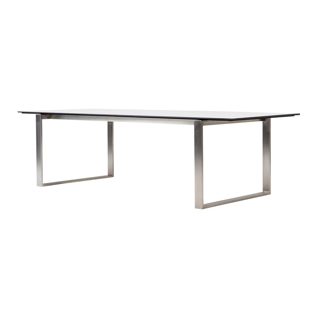 Extendable Outdoor Dining Table - Weather-Resistant & Space-Saving Patio Furniture for Garden, Deck, and Backyard Entertaining