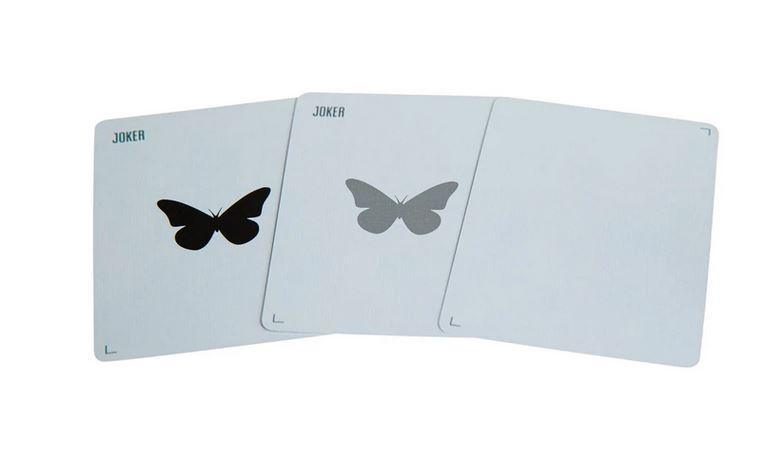 Premium Butterfly Playing Cards - Black & Silver Unmarked Deck for Magic Tricks, Poker & Cardistry | Ideal for Professional Magicians & Card Game Enthusiasts