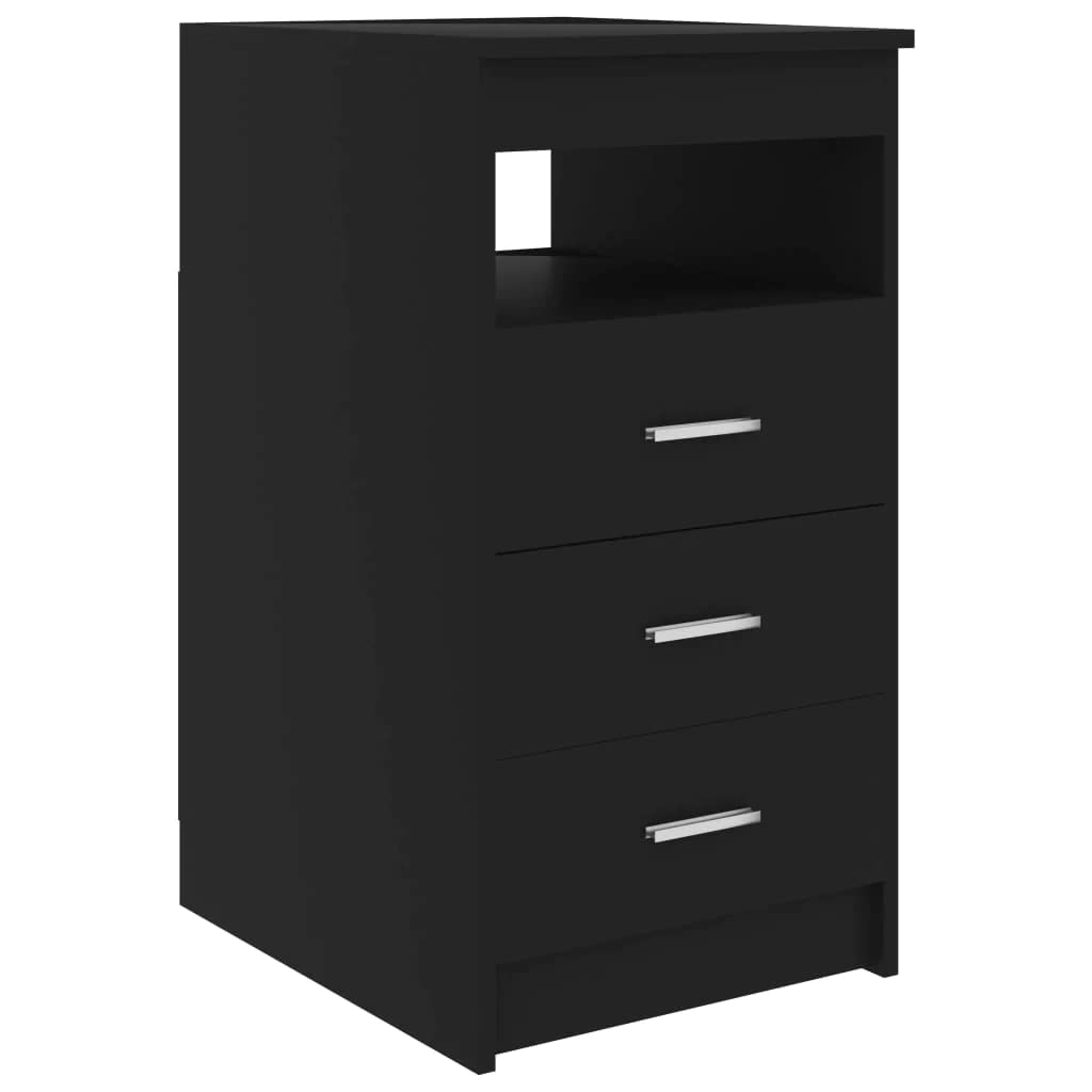 vidaXL 5-Drawer Storage Cabinet, Chipboard File Organizer with Side Handle, for Office & Home Use - Multiple Colors Available - Perfect for Organizing Documents, Stationery & Craft Supplies