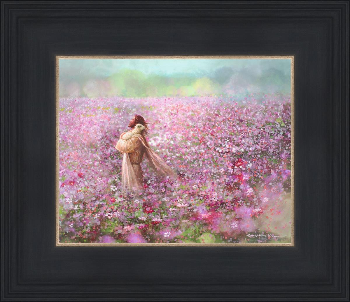 Calming Embrace By Yongsung Kim - Premium Korean Home Decor Wall Art - Perfect for Living Room, Bedroom & Office Decor