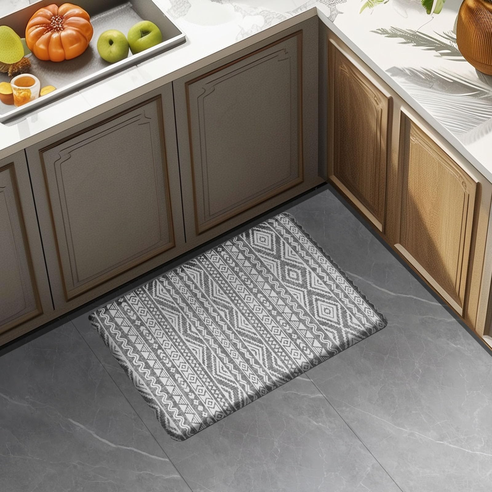 FRESHMINT Boho Kitchen Mat - 0.47