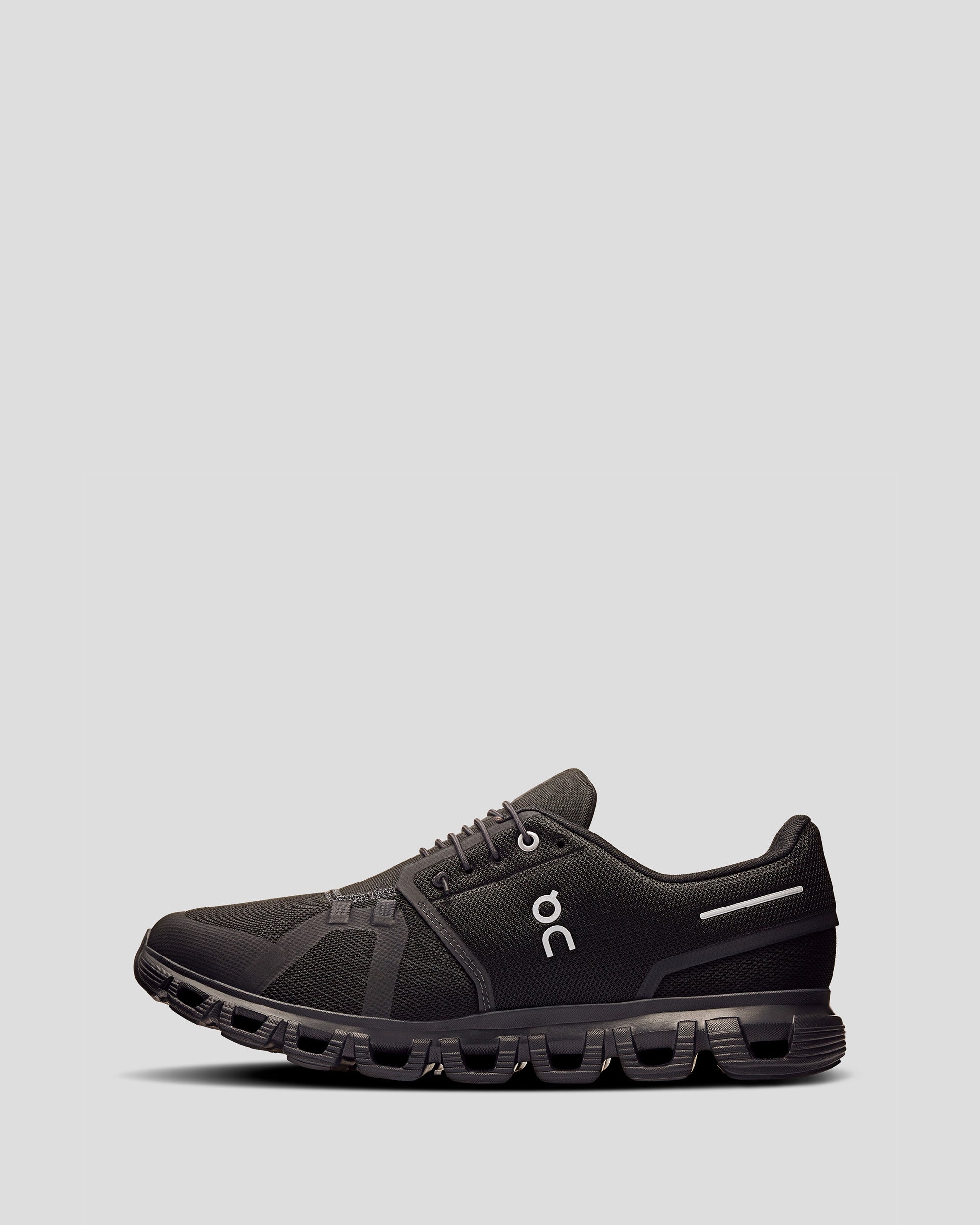 Men's On Cloud 6 Running Shoes - Black/Black | Lightweight & Breathable for Jogging, Gym Workouts & Daily Wear