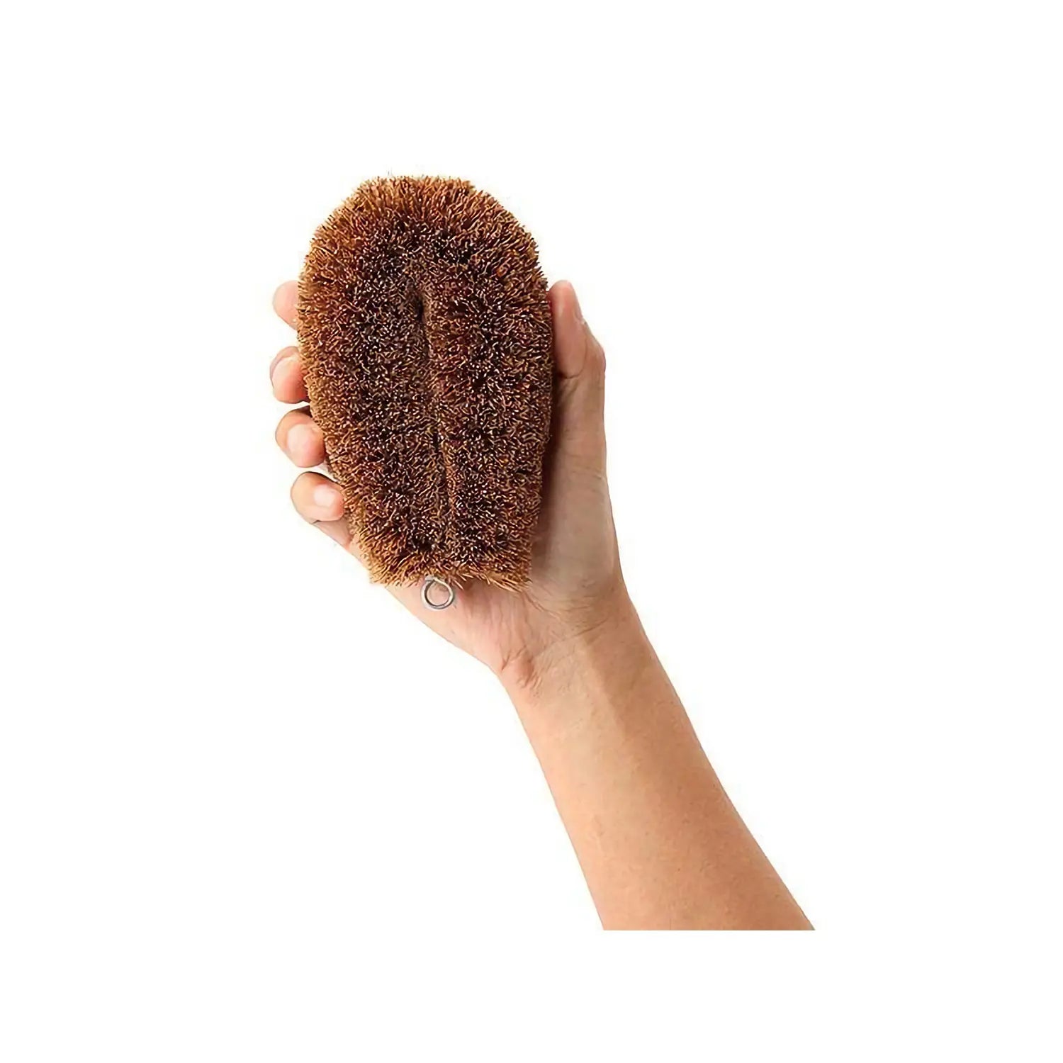 Original Kamenoko Tawashi Natural Palm Fiber Dish Scrubber - Eco-Friendly Kitchen Cleaning Brush for Pots, Pans & Dishes - Large Size Durable Scrub Sponge for Sustainable Home Cleaning