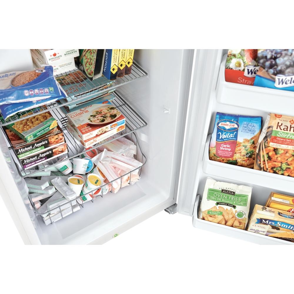 15.5 cu.ft. Frigidaire Upright Freezer with EvenTemp Cooling System - Ideal for Home, Garage & Basement Storage
