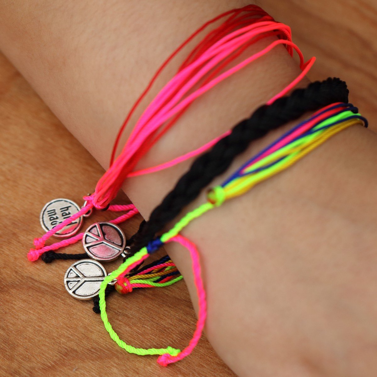 NewCharms Handmade String Bracelet - Balance-Braided Style for Women | Adjustable Friendship Bracelet | Boho Chic Jewelry Gift for Best Friend, Sister, Girlfriend | Perfect for Everyday Wear, Parties & Special Occasions