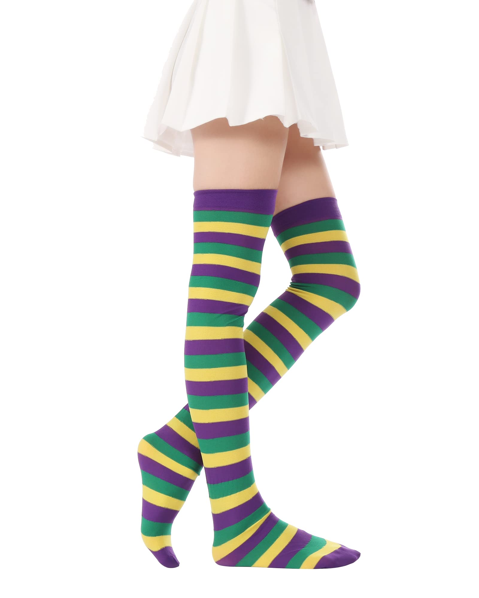 FELIZHOUSE Women's Extra Long Thigh High Socks - Over Knee High Boot Stockings for Girls & Women | Opaque Halloween Costume Accessories | Perfect for Cosplay, Winter Warmth & Fashion Outfits