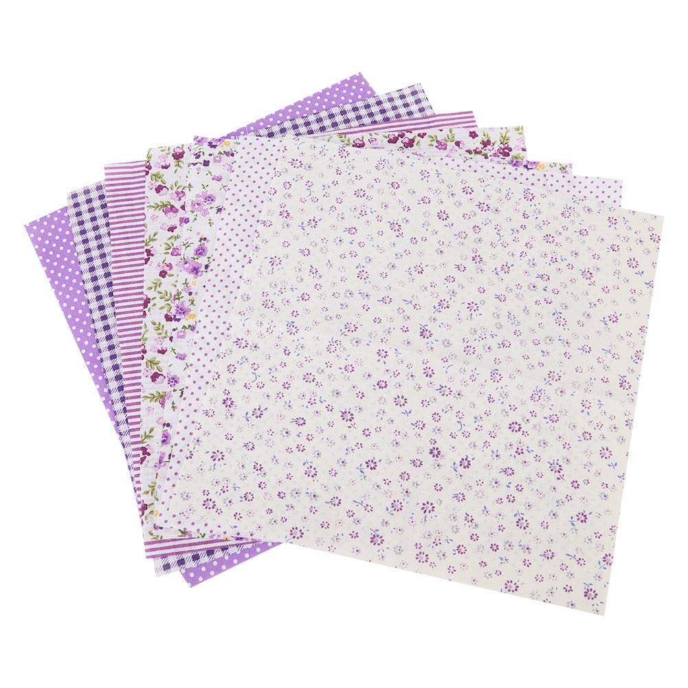 Yencoly Premium Cotton Fabric for DIY Sewing - 25x25cm Craft Cloth for Table Runners, Wallet Making & Cushion Covers - Perfect for Home Decor, Gift Wrapping & Craft Projects