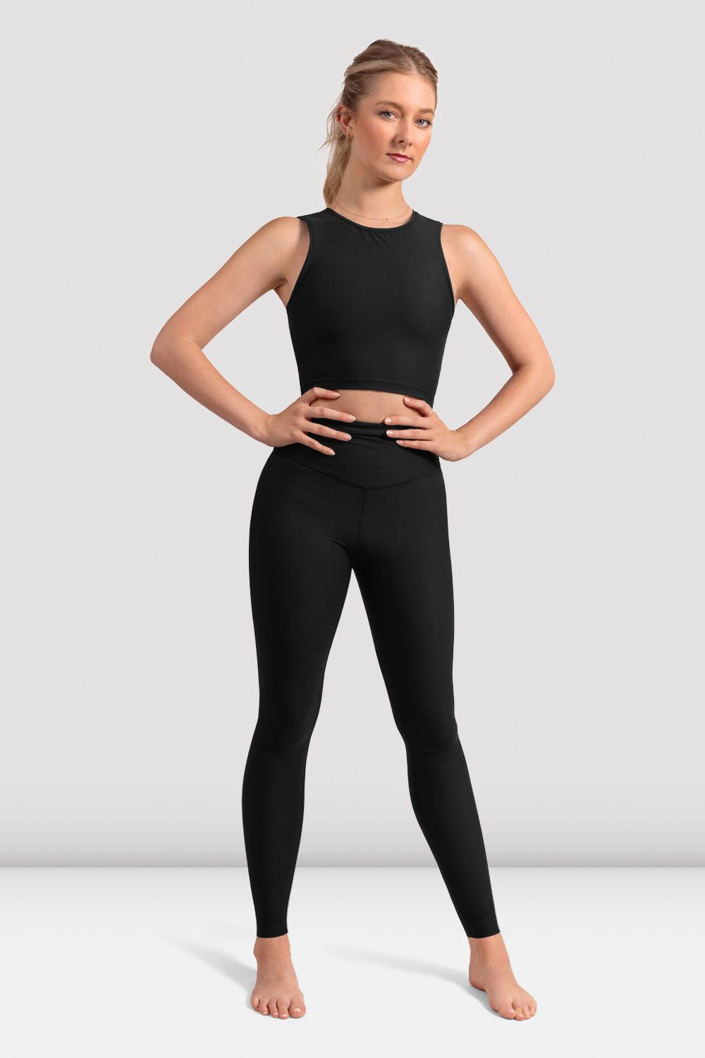 BLOCH Sculpt 7/8 Length Legging - High Waist Yoga Pants for Women, Tummy Control Workout Leggings - Perfect for Yoga, Pilates, Gym & Lounge Wear