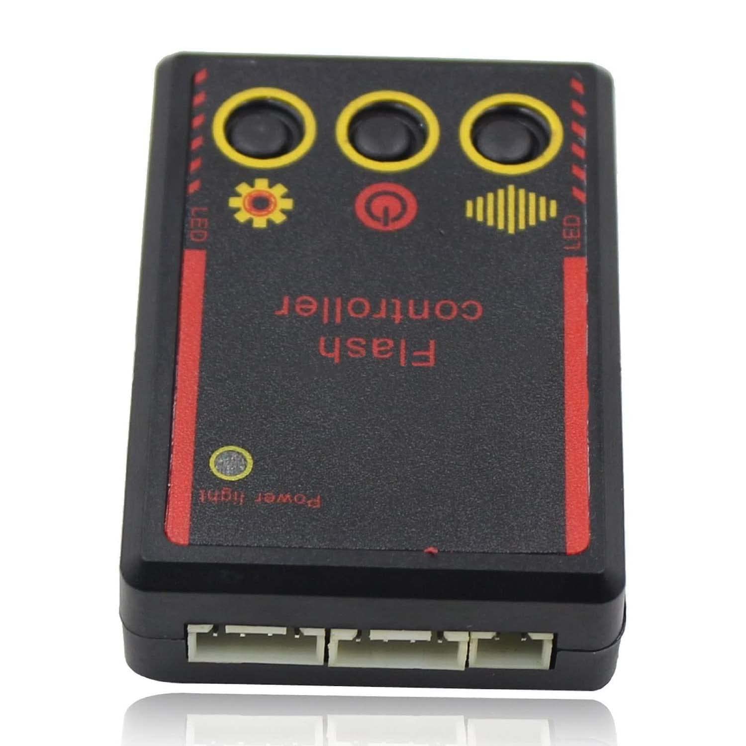 4W Strobe Emergency Warning LED Light for Cars & Trucks - White Eagle Eye Headlight for Roadside Safety & Hazard Visibility