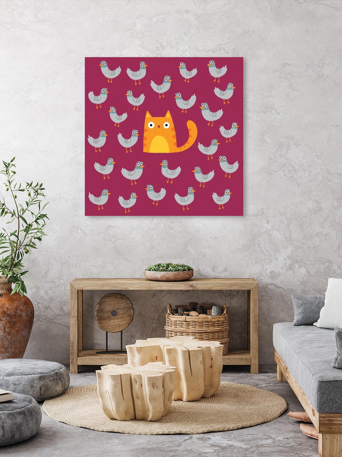 Cat Amongst the Pigeons - Funny Cat Prank Toy for Playful Kittens & Adult Cats - Perfect for Interactive Play, Training & Entertainment at Home