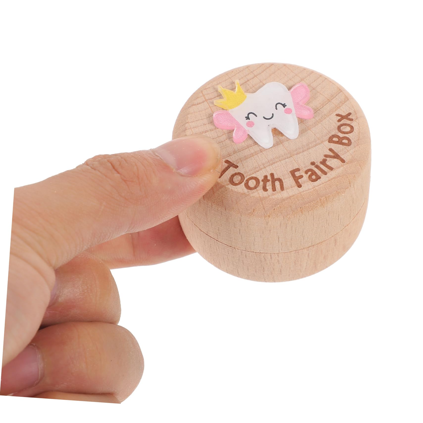 Wooden Tooth Storage Box - Tooth Saver & Organizer for Kids & Adults - Perfect for Baby Teeth Keepsakes, Tooth Fairy Gifts, and Dental Collections