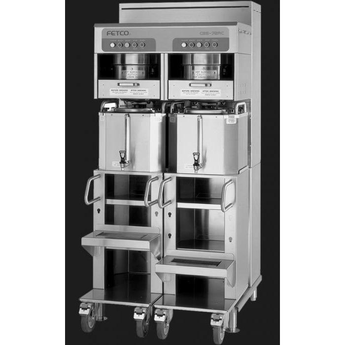Fetco CBS 72AC Dual Station Commercial Coffee Brewer 2x(3x10.0) kW 440-480V C72048 - Perfect for Cafes, Restaurants, and Office Break Rooms