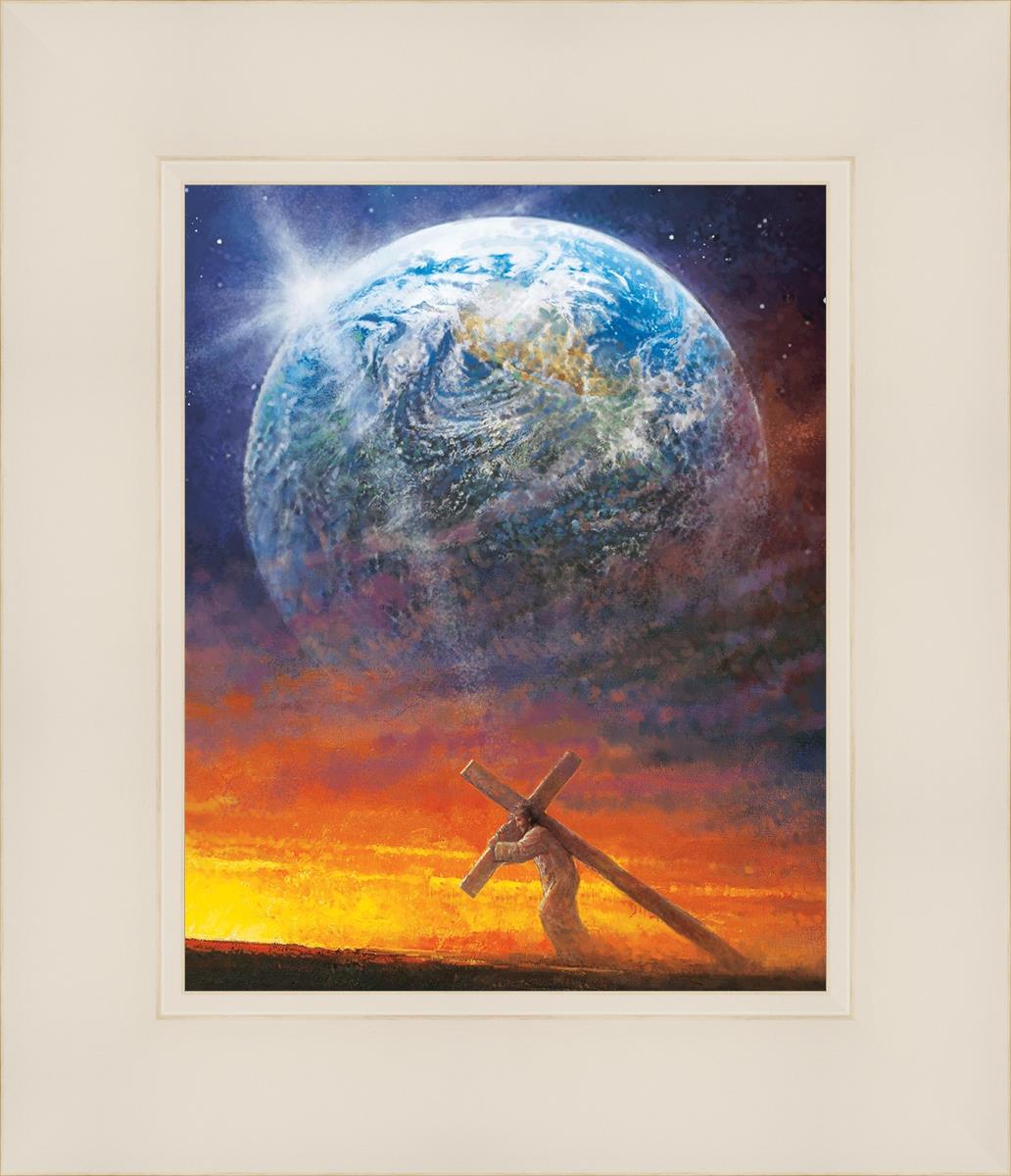 Behold, The Lamb of God - Religious Wall Art Decor for Home & Church - Perfect for Christian Faith Inspiration & Worship Spaces