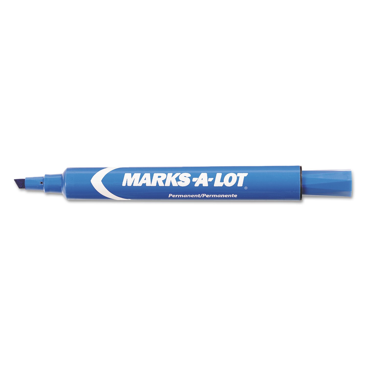 Avery Large Desk Style Permanent Markers - Black Ink, Bold Point (12-Pack) - Ideal for Office, School, Home & Labeling | Permanent Marker Pens for Whiteboards, Glass, Plastic & Paper