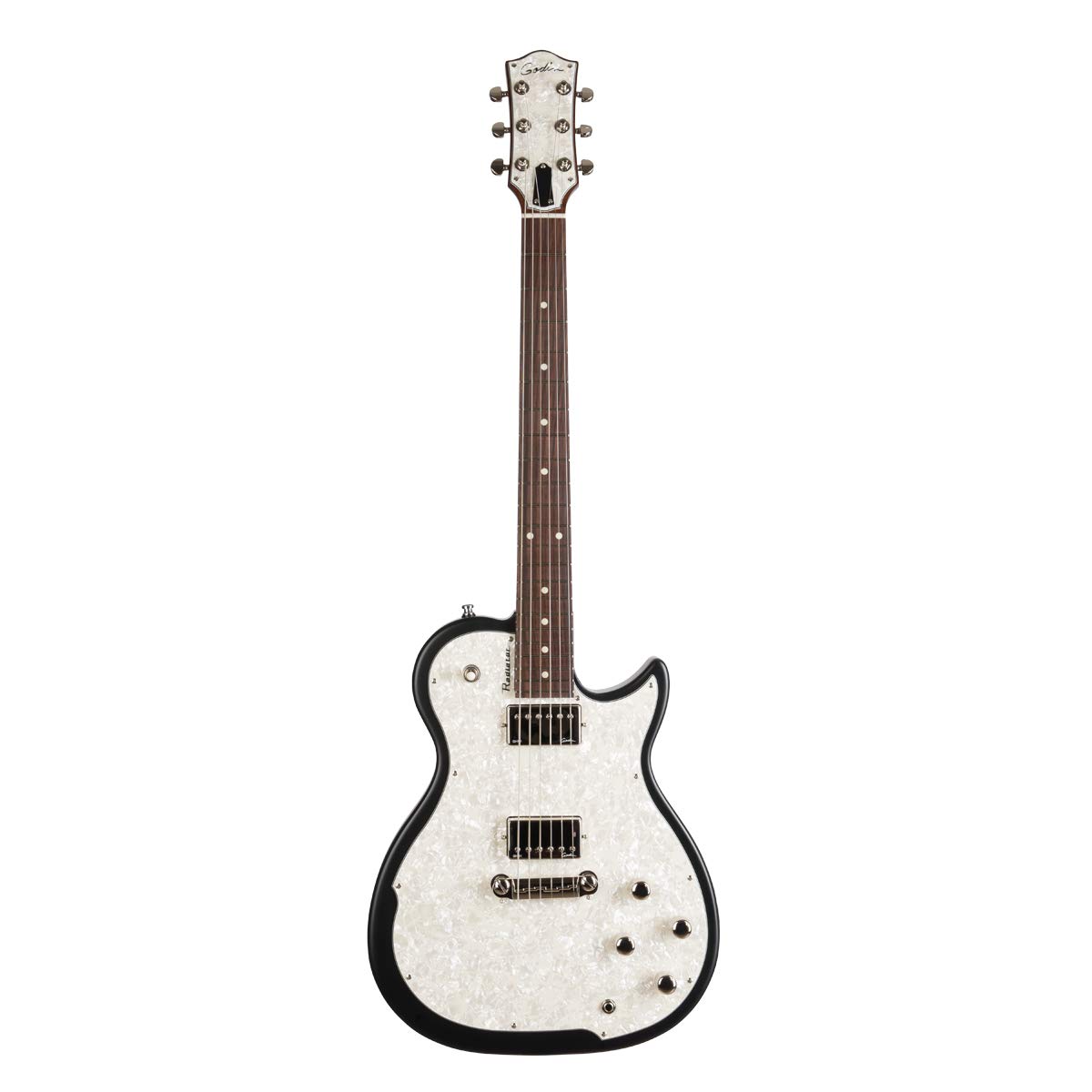 Godin Radiator Electric Guitar - Bourbon Burst RN | Professional Solid-Body Guitar for Rock & Blues | Perfect for Stage Performances & Studio Recording
