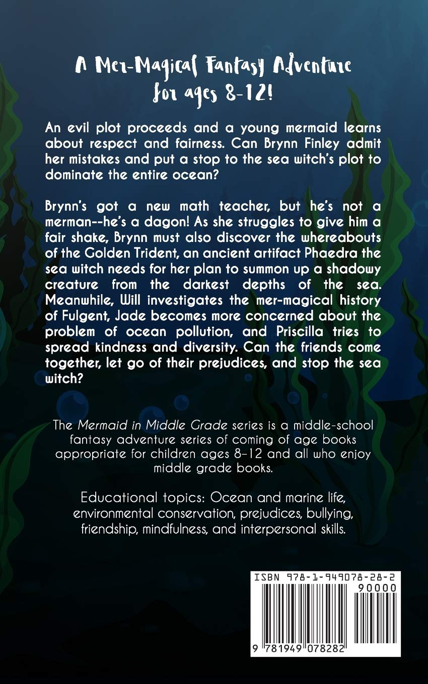 Mermaid in Middle Grade: Book 5 - The Golden Trident | Fantasy Adventure Novel for Kids | Perfect for Bedtime Reading & Classroom Libraries