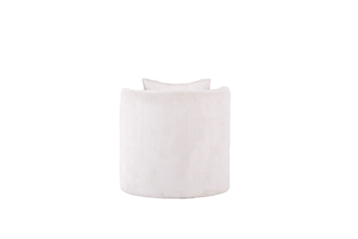 Modern White Accent Chair for Living Room, Bedroom & Office - Stylish Comfort & Elegant Home Decor