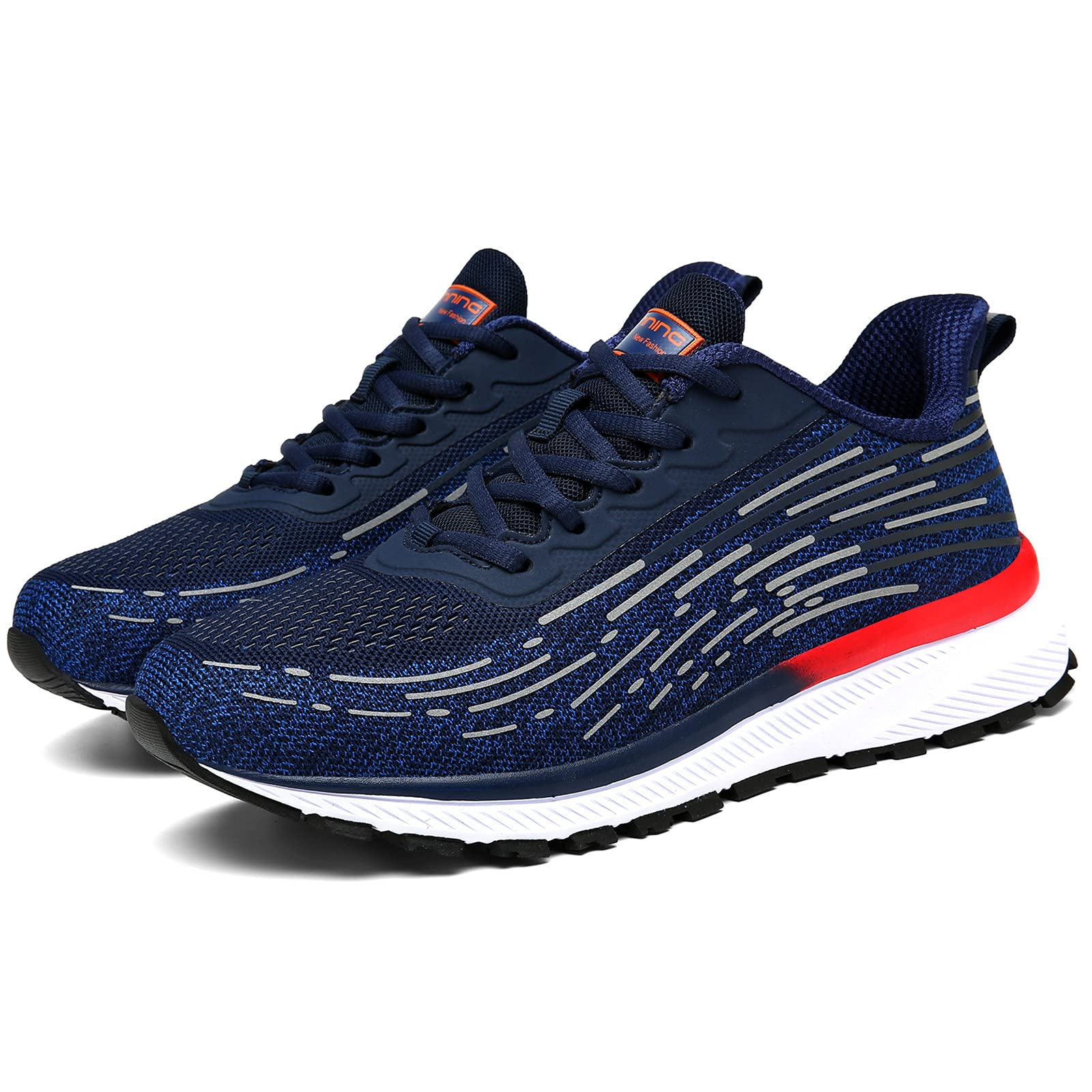 DUORO Men's Lightweight Breathable Running Shoes - Non-Slip Comfortable Walking Sneakers for Road Running & Gym Workouts - Perfect for Jogging, Hiking & Daily Wear