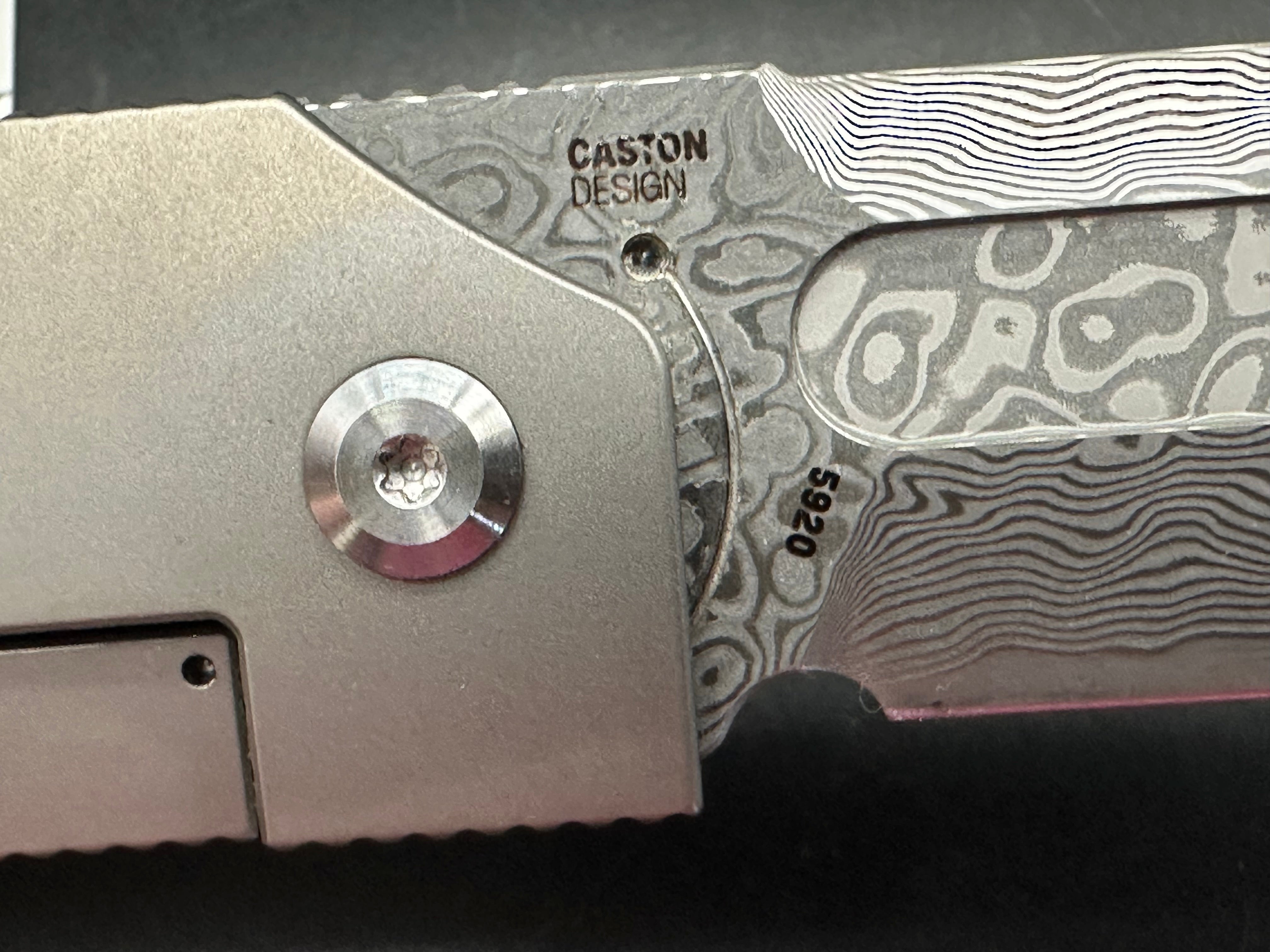 CRKT Mbombo Frame Lock Knife - Titanium Handle with 3.23