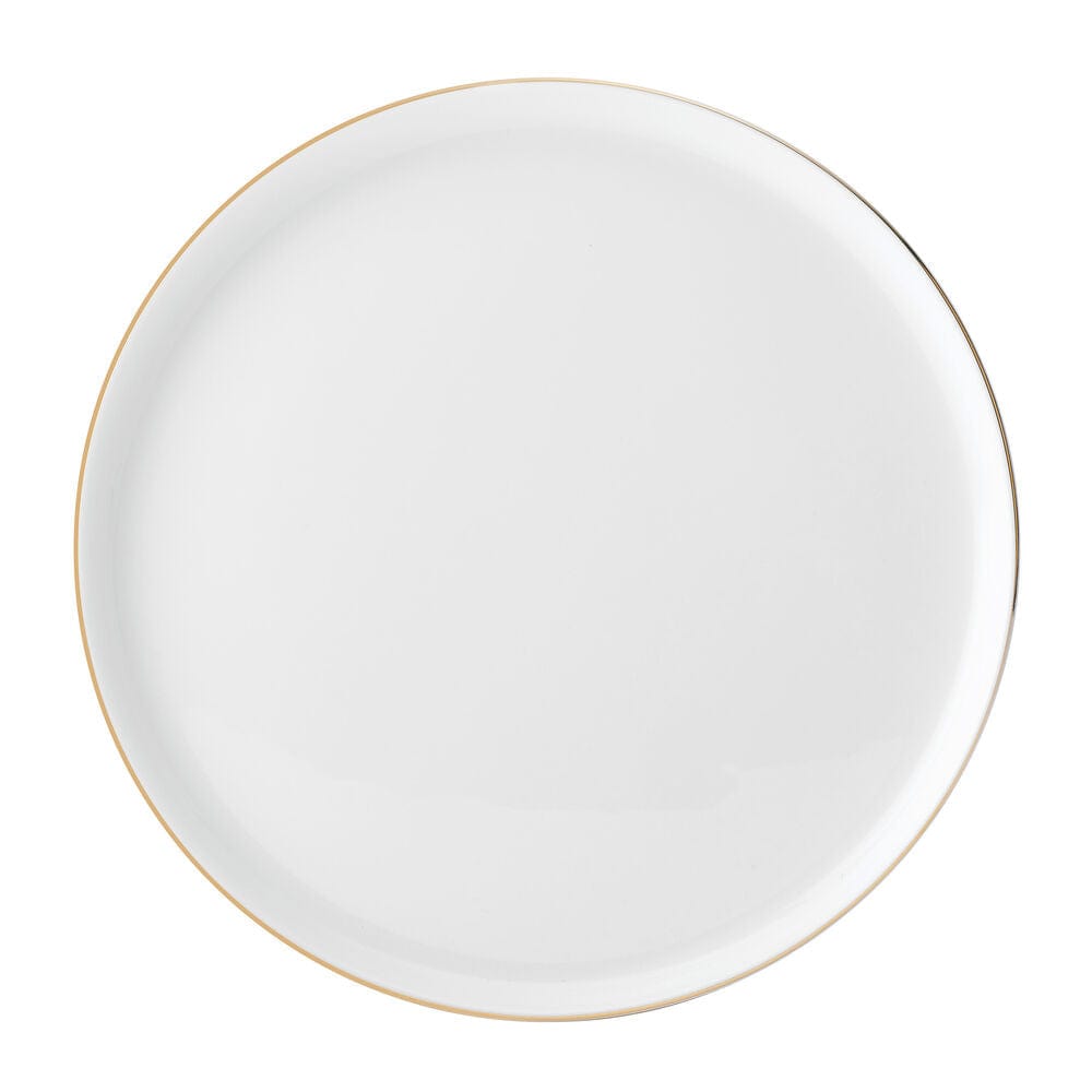 Samantha Gold 12-Piece Dinnerware Set - Elegant Tableware Service for 4, Perfect for Family Dinners, Holiday Gatherings & Formal Dining Occasions