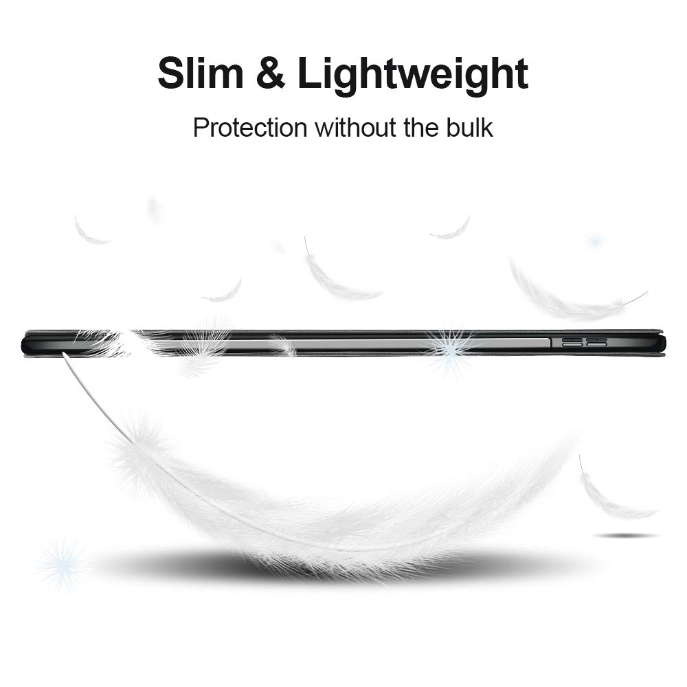 X-Level Slim Lightweight Shockproof TPU Case for iPad Air 5th Gen (2022) & iPad Air 4th Gen (10.9 Inch) - Protective Smart Stand Cover with Soft Back, No Auto Sleep/Wake (Gray) | Perfect for Work, Travel & Daily Protection