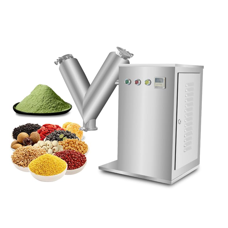 VH-10 Laboratory V Type Mixer | 11 Pound Dry Powder Blender | Small & Efficient Powder Mixing Machine for Labs, Pharmaceuticals & Food Industry | Perfect for Chemical, Cosmetic & Spice Blending