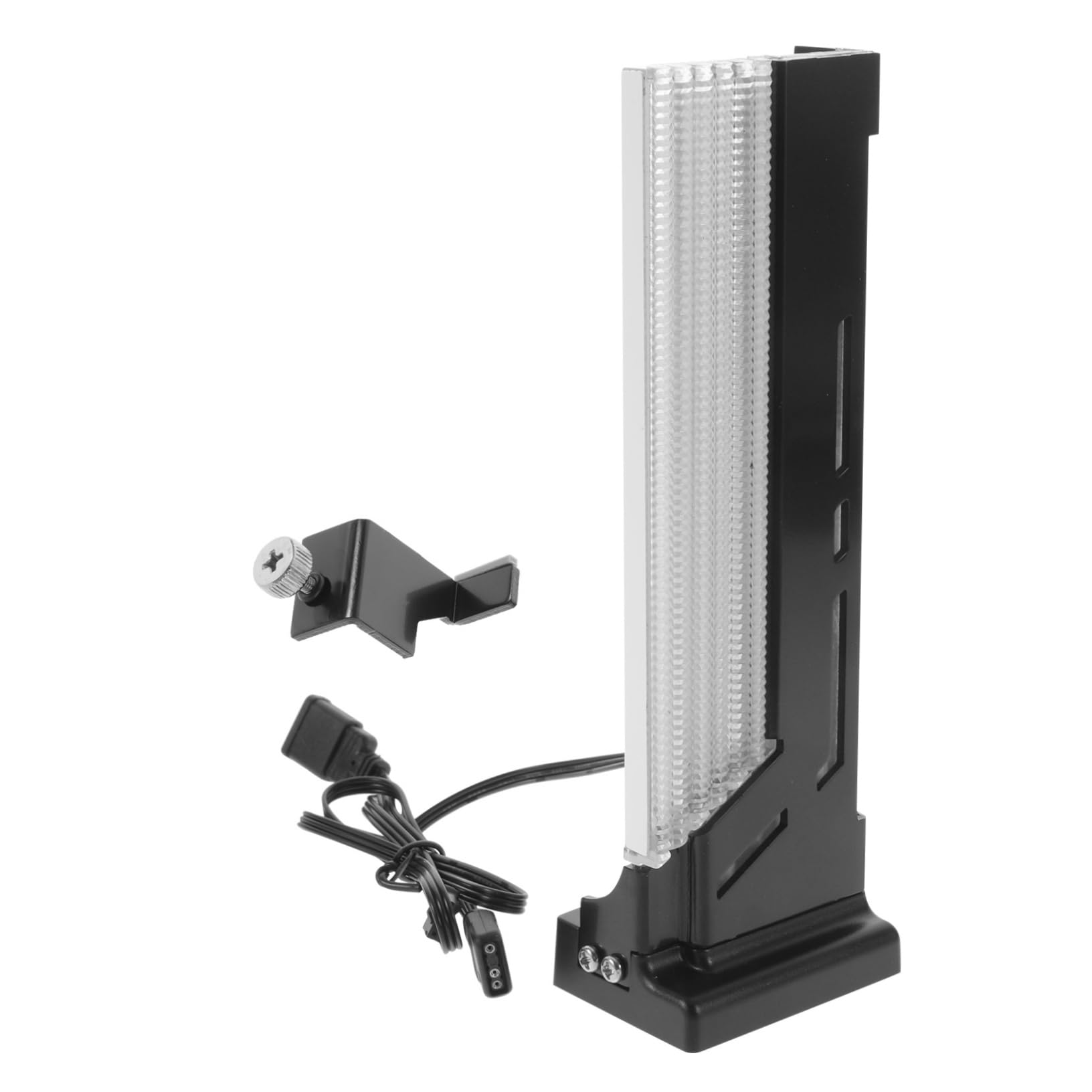 OSALADI Magnetic GPU Support Bracket - Aluminum Alloy Graphics Card Stand with LED for PC Builds | Perfect for Gaming Rigs & Workstation Setups