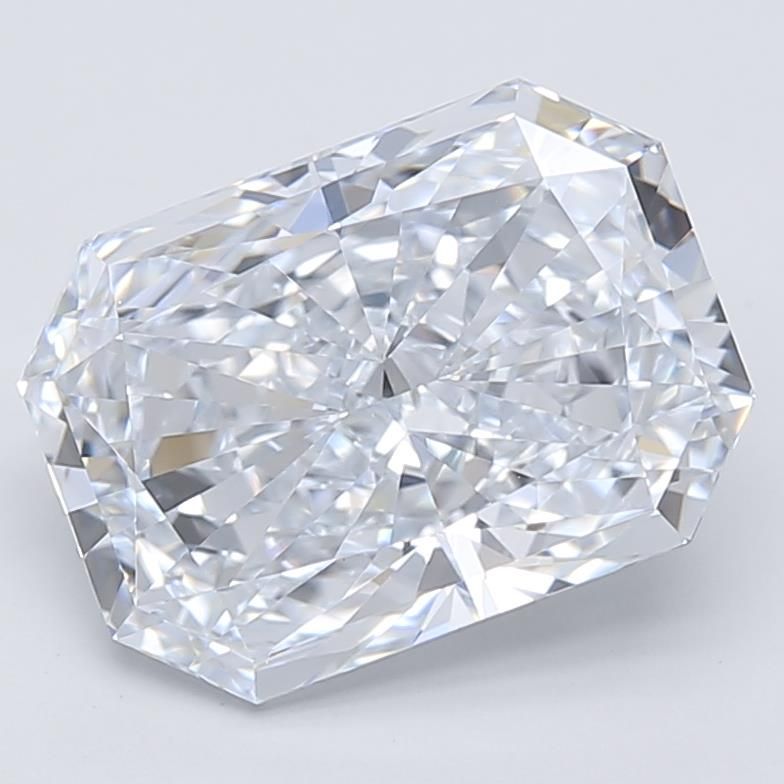2.92 Carat F IF Radiant Cut Lab Grown Diamond for Engagement Rings & Fine Jewelry - Stunning Sparkle & Ethical Luxury