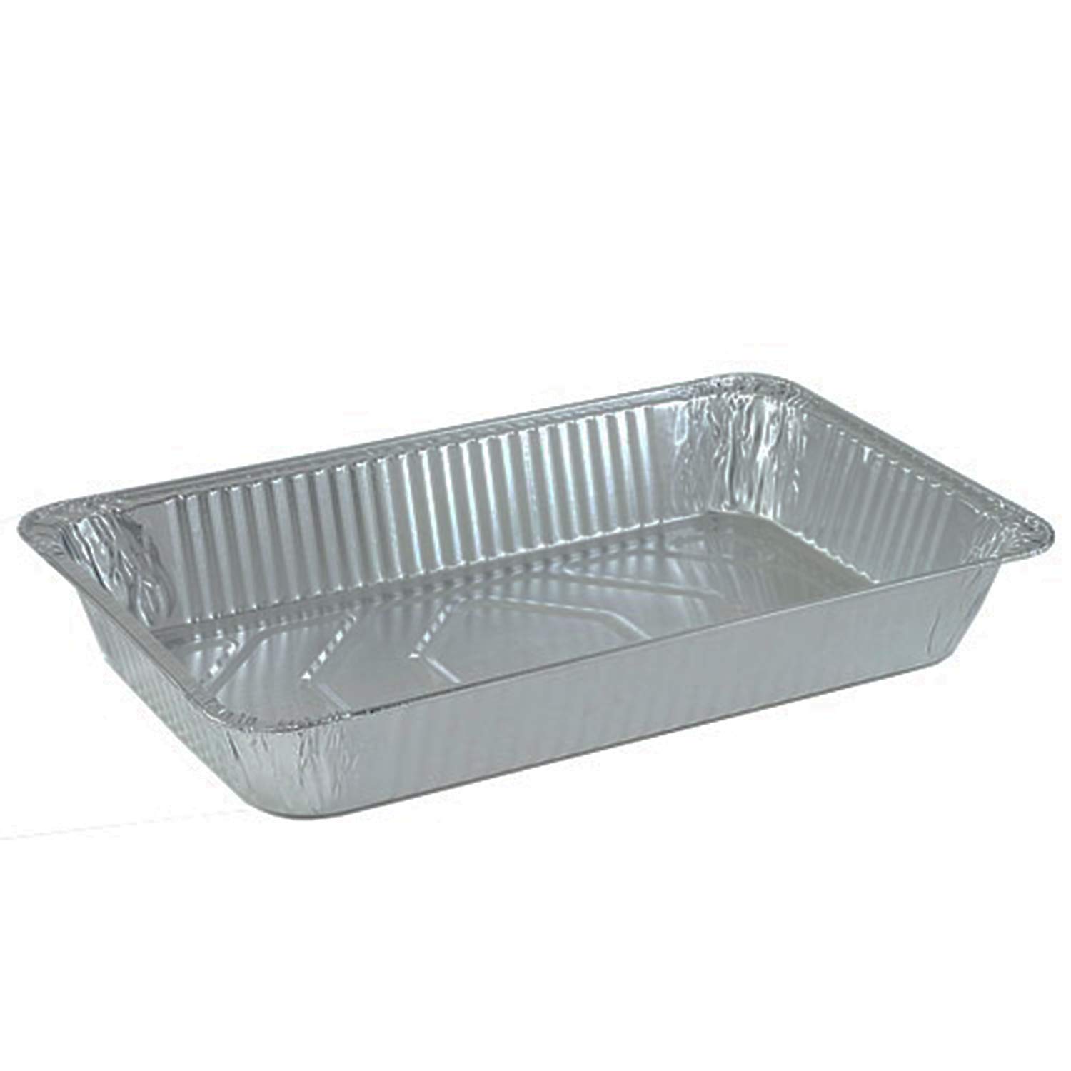 Tiger Chef Aluminum Foil Pans - 100 Pack 18x26 Inch Disposable Freezer to Oven Safe Containers for Baking, Cooking, Meal Prep, Food Storage & Freezing - Perfect for Restaurants, Catering & Home Use