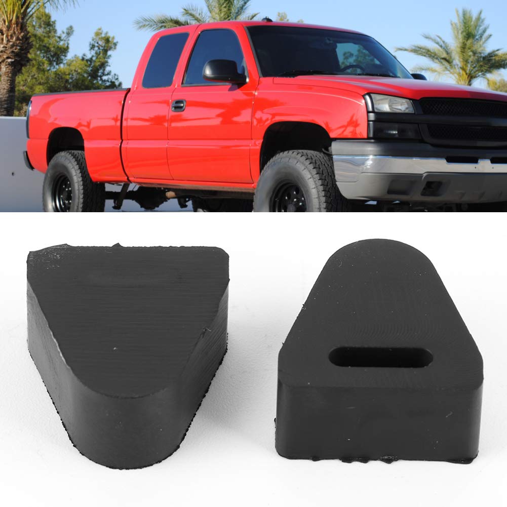 Rubber Tailgate Bumper Stop - 16633065 Replacement Rear Gate Cushion for LH/RH Side - Perfect for Truck Tailgate Protection & Noise Reduction