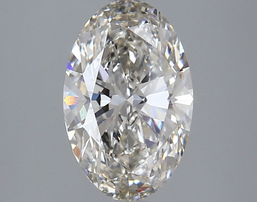2.18 Carat H VS1 Oval Lab-Created Diamond - Elegant Engagement Ring for Women, Perfect for Proposals & Anniversaries