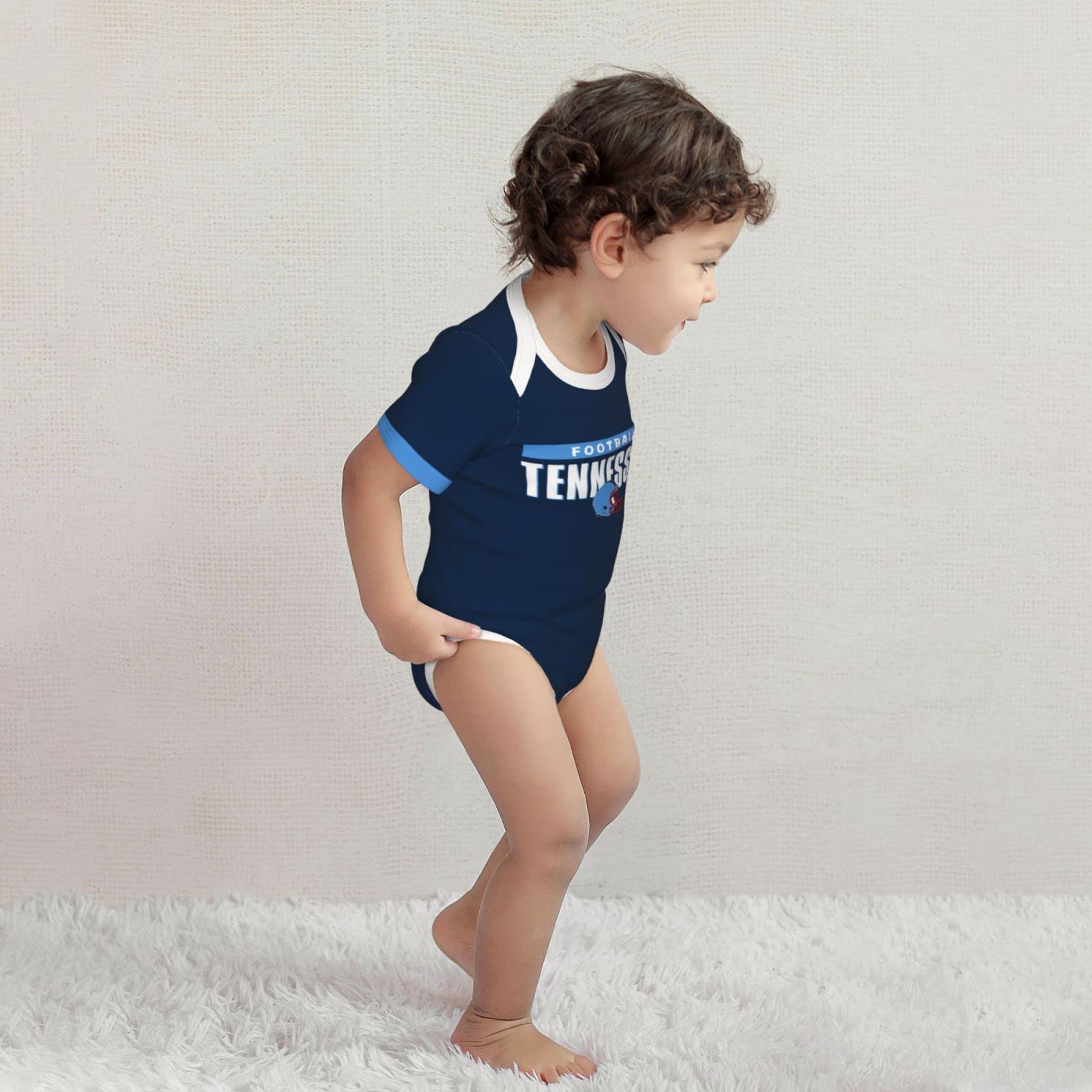 Personalized Baby Clothes - 100% Cotton Custom Baby Suit with Name & Number - Perfect Newborn Gift for Christening, Birthday & Photo Shoots