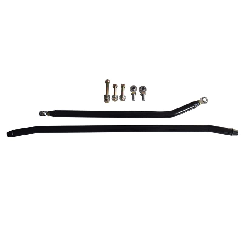 4WD BLACK Baron Crossover Steering Kit for Jeep Cherokee XJ 1984-2001 - Heavy Duty Off-Road Upgrade for Enhanced Control & Durability | Perfect for Rock Crawling & Trail Adventures