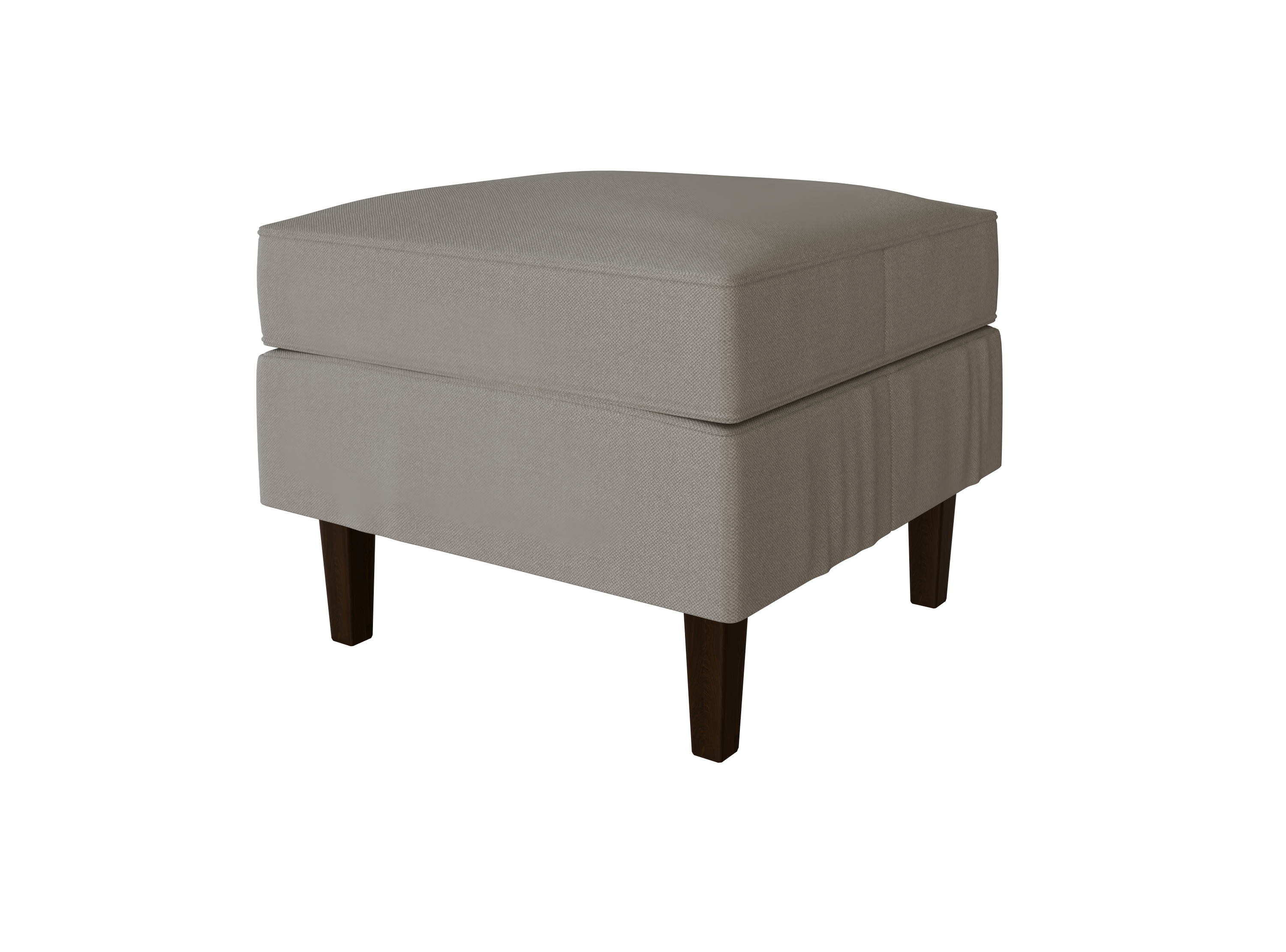Rocksjon Ottoman Cover & Footstool Slipcover - Stretchable, Washable, Universal Fit for Living Room, Bedroom, or Nursery Decor