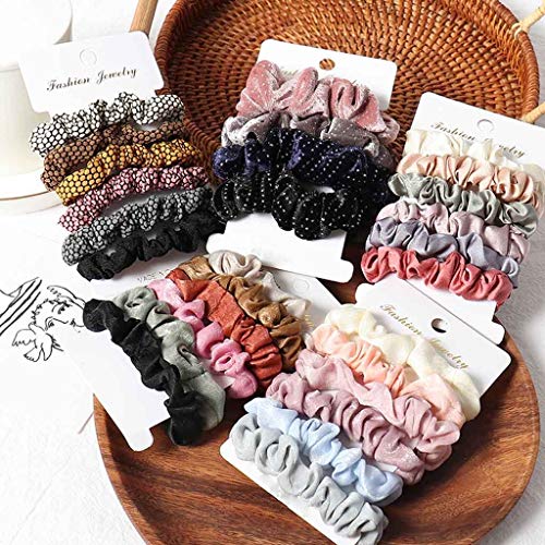 Cute Rope Hair Rings for Women - Simple & Stylish Hair Accessories Headbands for Girls - Perfect for Parties, Weddings, and Everyday Fashion