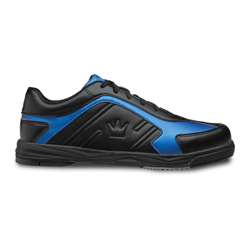 Brunswick Men's Siege Black Royal Right-Hand Wide Bowling Shoes - Comfortable & Durable for League Play & Casual Bowling