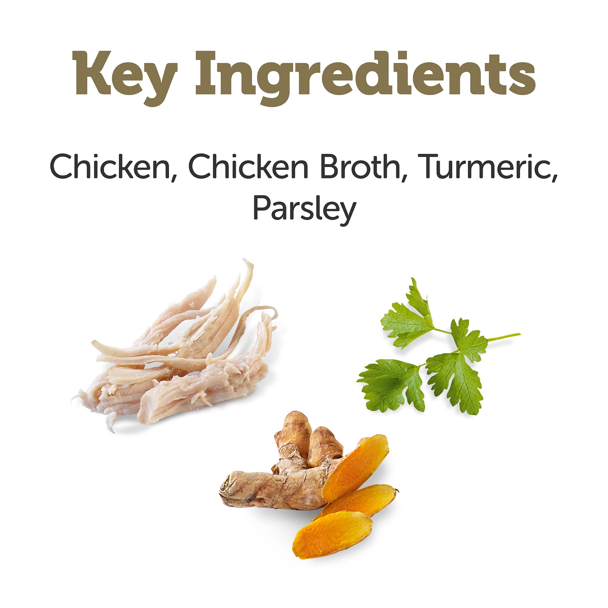 **Applaws Natural Dog Food Topper - Chicken Bone Broth with Turmeric & Parsley, Grain-Free & Limited Ingredient, 6 Pack (7.10 fl oz Pouches) - Perfect for Picky Eaters & Digestive Health**    *(Use Case: Enhances dry kibble, soothes upset stomachs, and adds flavor for fussy dogs!)*
